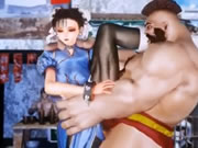 Cartoons Street Fighter Chun Li